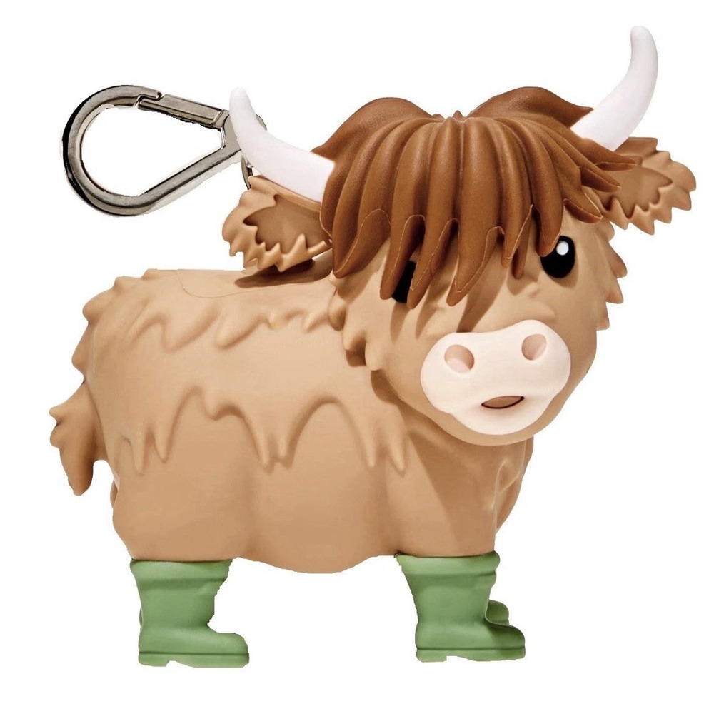 Bath & Body Works Highland Cow PocketBac Holder Unisex OS Brown NEW Rain Boots
